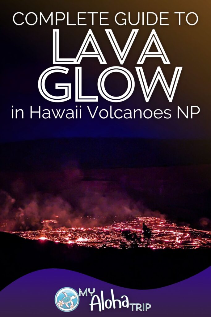 Visiting Hawaii Volcanoes National Park at night for the Kīlauea lava glow is awesome. Everything you need to know to plan a nighttime trip into the park, including where to see flowing Hawaii lava, how to photograph lava glow and more.