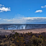 Kiliuea Crater from Volcano House Lodge Hawaii Volcanoes National Park Big Island Hawaii 2