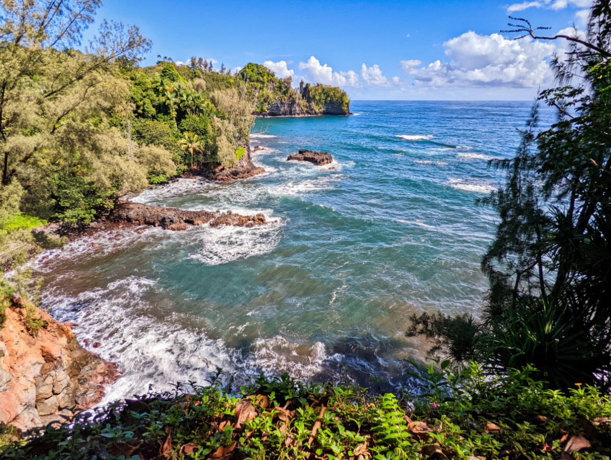 Onomea Bay Overlook on Mamalahoa Highway Hilo Big Island Hawaii 2