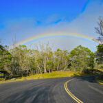 Rainbow on Mauna Loa Road Hawaii Volcanoes National Park Big Island Hawaii 1