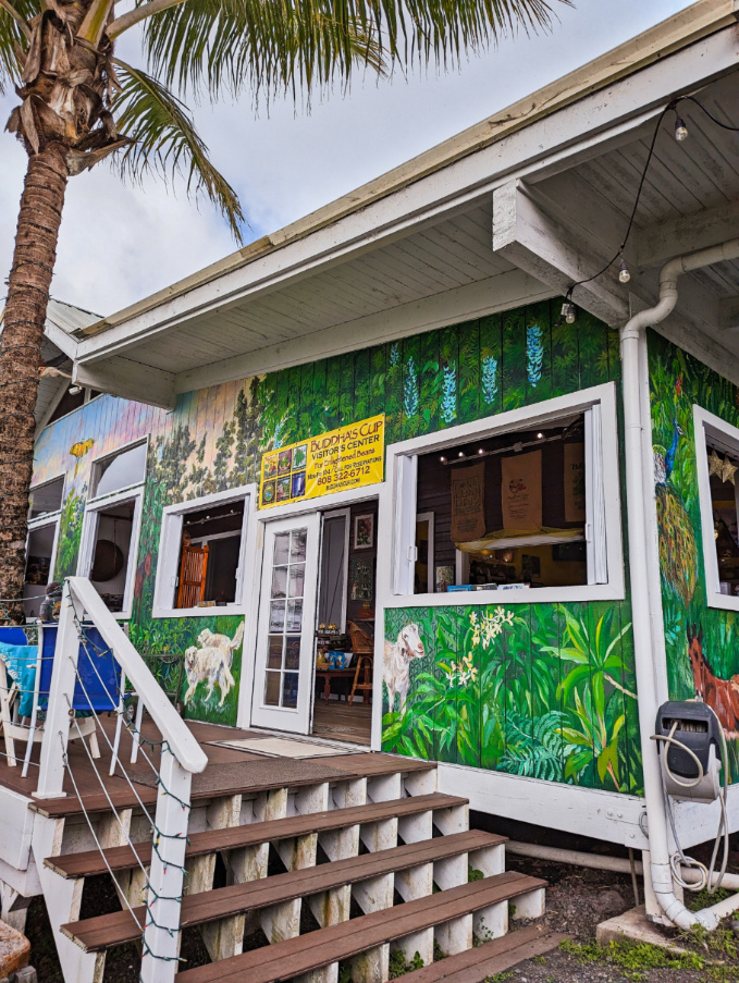 Tasting Room at Buddhas Cup Coffee Farm Captain Cook Kona Coast Big Island Hawaii 3