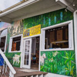 Tasting Room at Buddhas Cup Coffee Farm Captain Cook Kona Coast Big Island Hawaii 3b