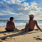 Taylor Family at Barking Sands Beach South Shore Kauai 1