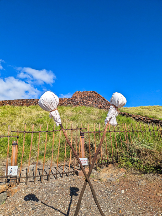 Temple Structure at Puukohola Heiau National Historic Site Northern Kona Coast Big Island Hawaii 2