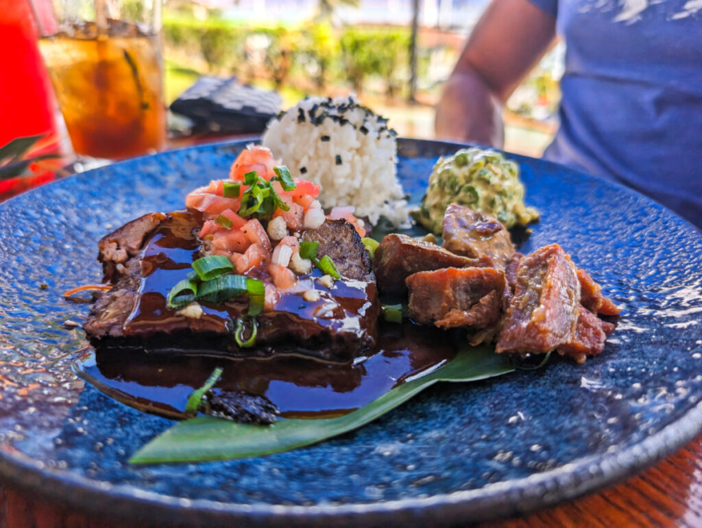 Beef Shortribs at Seascape Restaurant at Maui Ocean Center Maalaea Maui Hawaii 1