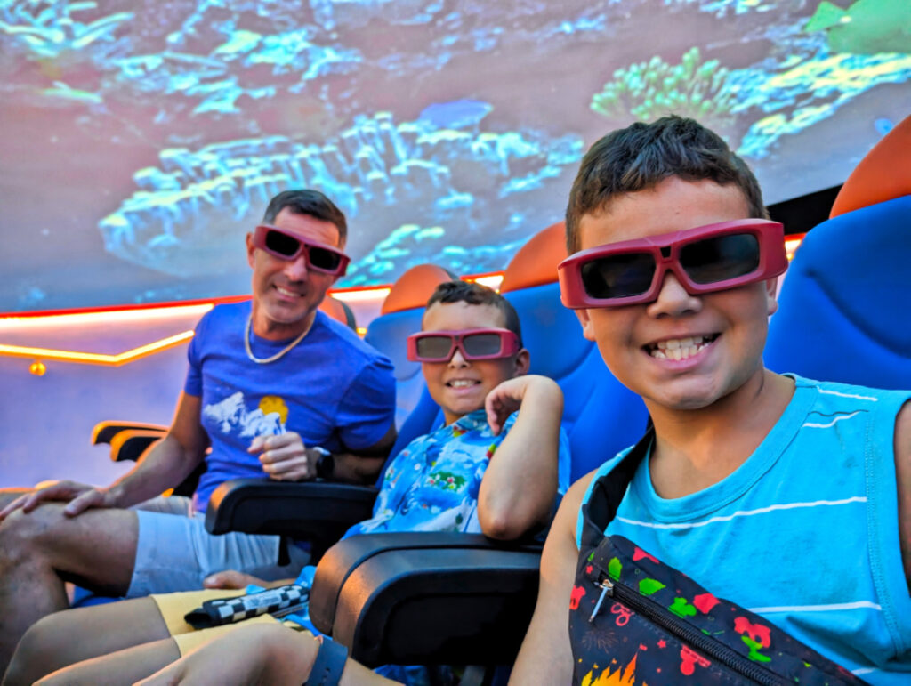 Taylor Family at Humpback Whale Exhibit at Maui Ocean Center Maalaea Maui Hawaii 3