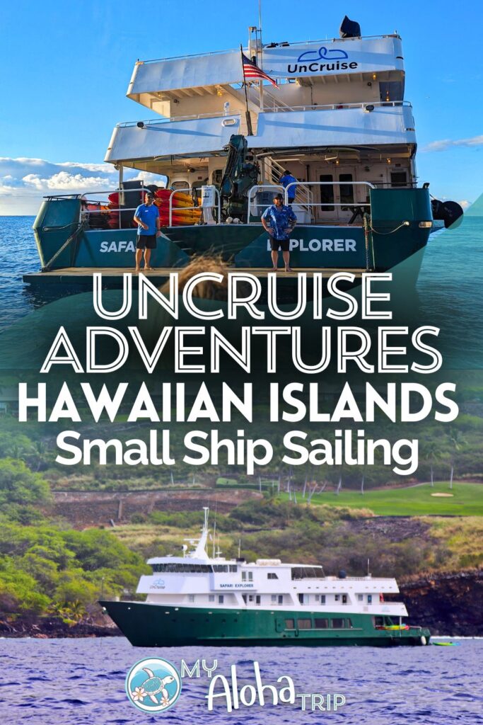 UnCruise Hawaii is probably the most memorable experience we've had throughout the Islands. See what to expect from the itinerary and onboard experience sailing on a small ship from Kona to Molokai, and what made this such a special adventure for our family.