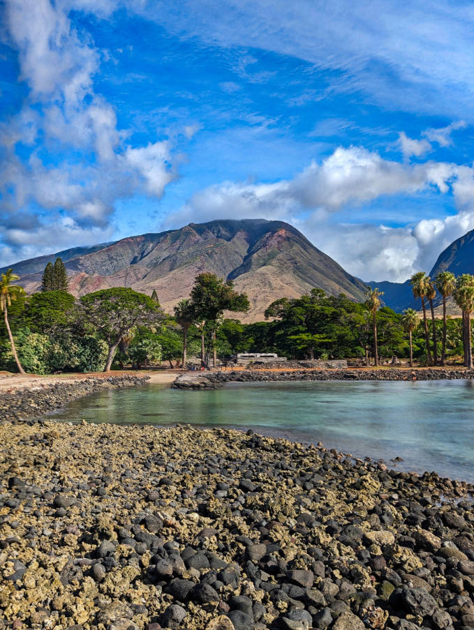 Snorkeling area at Olowalu Beach Maalaea Maui Hawaii 1