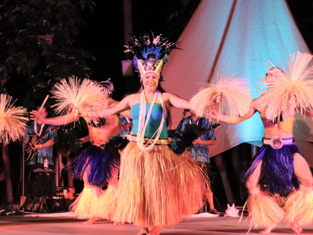 Hula Dancers at Hawaii Loa Luau at Fairmont Orchid Waikoloa Big Island Hawaii 12