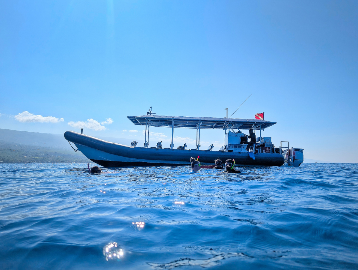 Super Raft Snorkeling Safari from Kona with Body Glove Hawaii