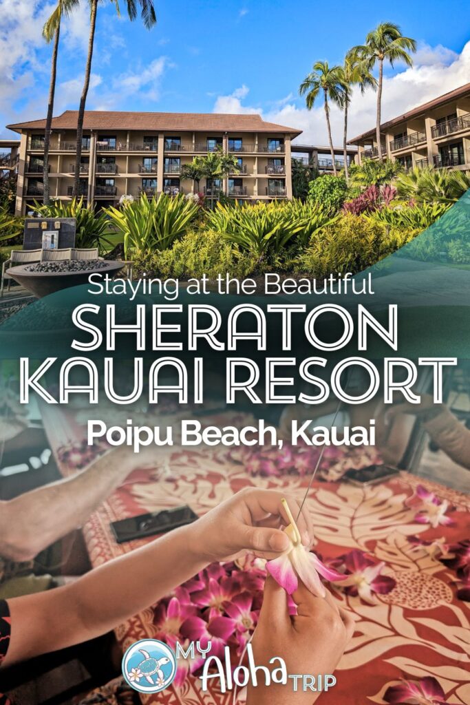 The Sheraton Kauai Resort in Poipu on the south shore is an ideal family resort. With multiple pools, a swimmable beach and great amenities, see why we've chosen to stay at the Sheraton Kauai Resort multiple times.