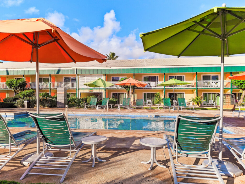 Swimming Pool of Kauai Shores Hotel Kapaa Kauai Hawaii 2