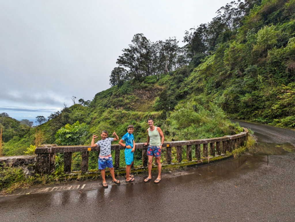 Taylor Family on Road to Hana Maui Hawaii 3