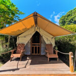 Exterior of Tentalow Camping at Camp Olowalu Maui Hawaii 2