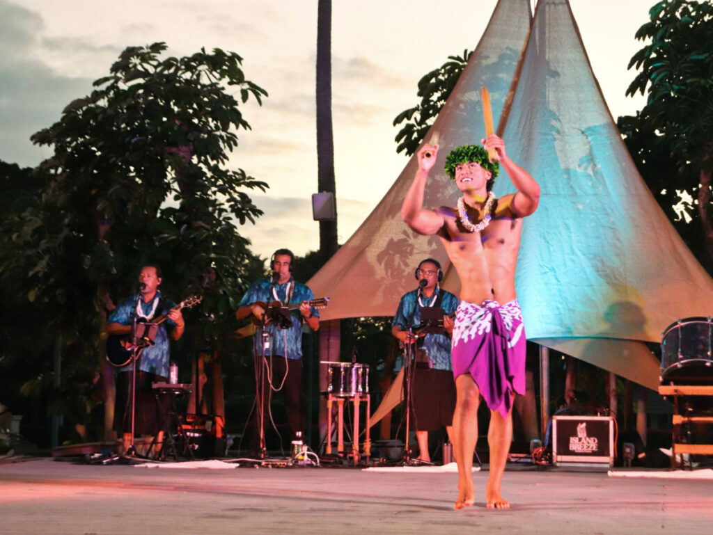 Hula Dancers at Hawaii Loa Luau at Fairmont Orchid Waikoloa Big Island Hawaii 7