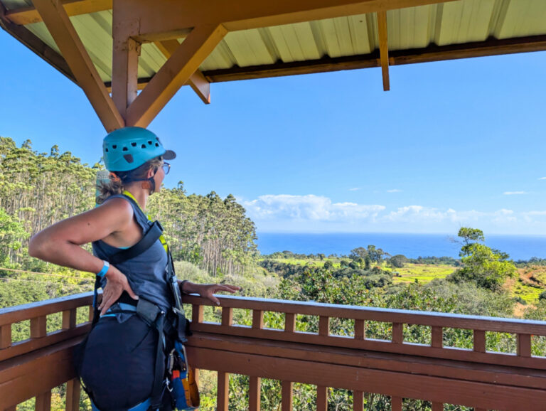 Kelly Ziplining at Umauma Experience Hilo Big Island Hawaii 3