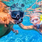 Kelly and Rob Taylor Snorkeling in Kealakekua Bay with Zodiac Tour Kona Coastline Tours Kailua Kona Big Island Hawaii 1