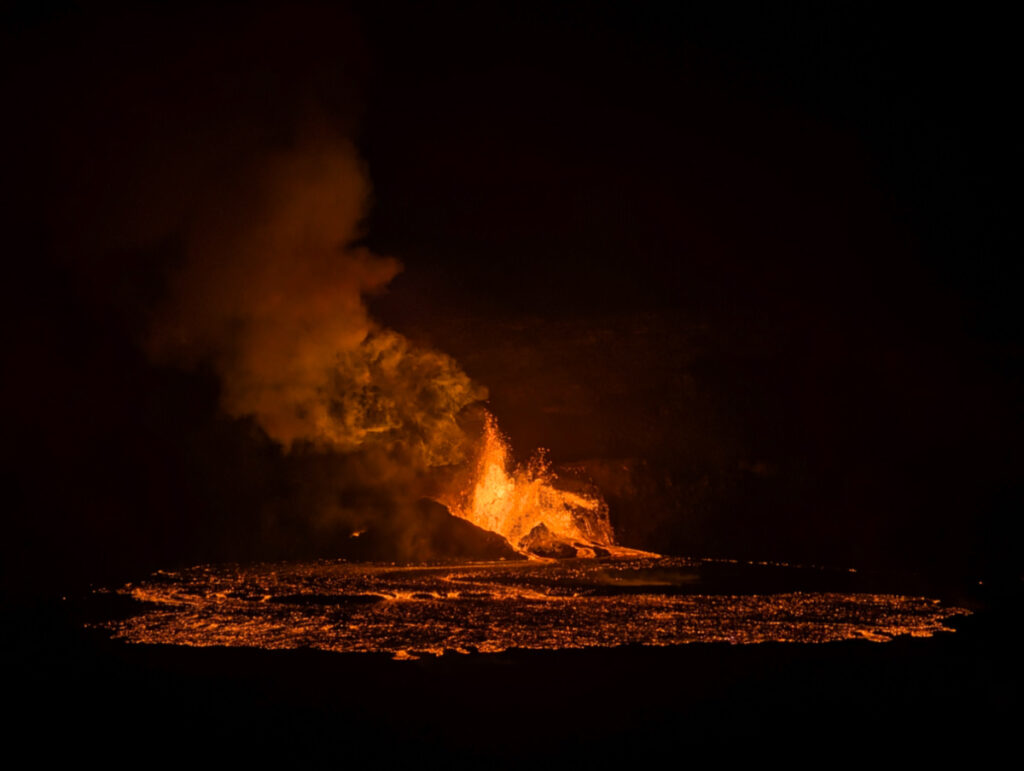 Kilauea Eruption Episode 10 of 2025 Hawaii Volcanoes National Park Big Island Hawaii 1