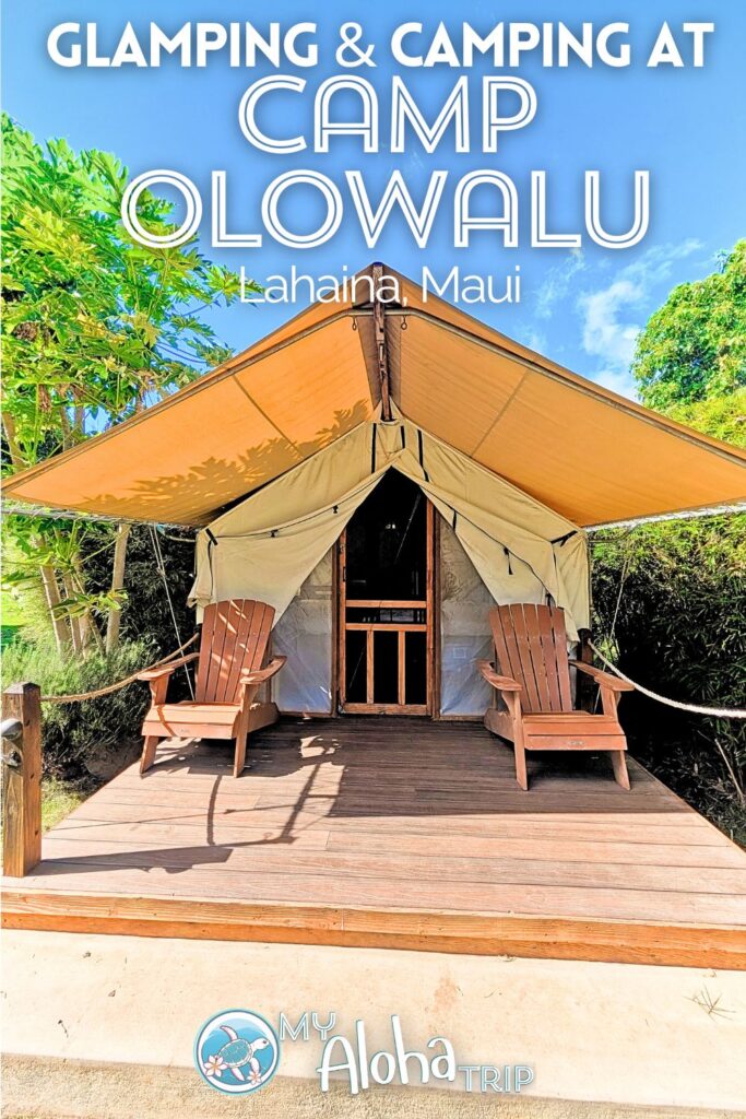Camp Olowalu is a surprising pick for where to stay during a Maui vacation. With camping, cabins and tentalows at the beach, it's a unique option that is fun and affordable. See what to expect and how to plan glamping on Maui.