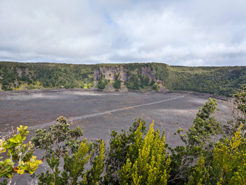 Crater Floor on Kilauea Iki Trail in Hawaii Volcanoes National Park Big Island 4