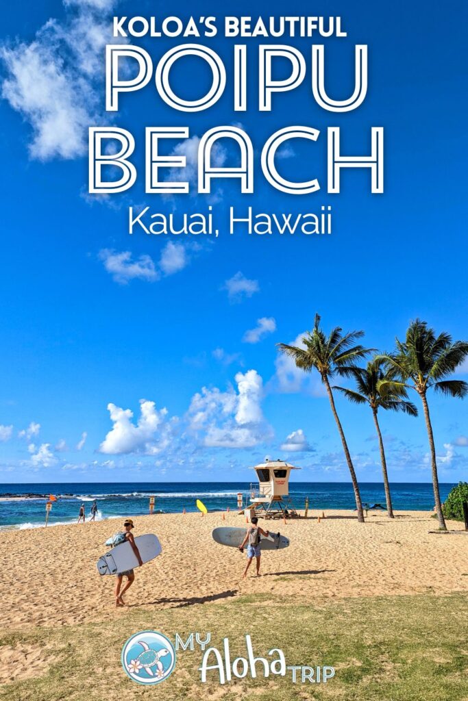 Poipu Beach on Kauai's South Shore, aka Brennecke's Beach, is one of the best public beach swimming spots. With more than a beautiful sandy area to enjoy, Poipu is a great destination for a half or full day on Kauai.