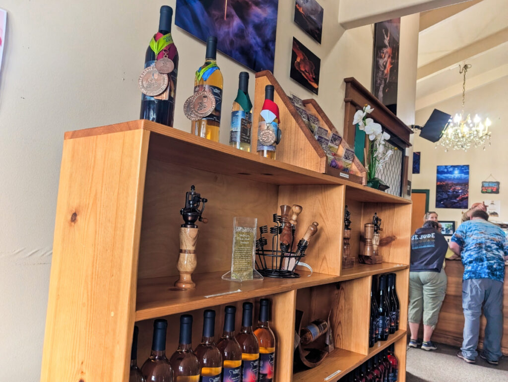 Tasting Room at Volcano Winery Hilo Big Island Hawaii 1