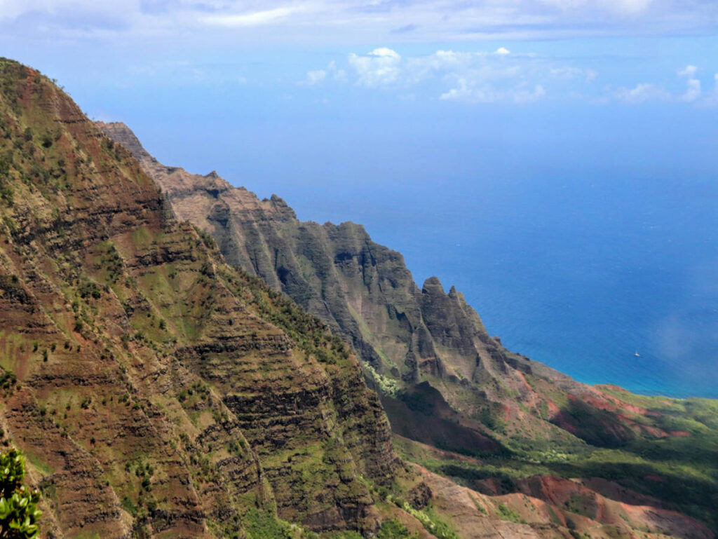 View of Kalalau Valley from Pihea Trail Kokee State Park Na Pali Coast Kauai Hawaii 3