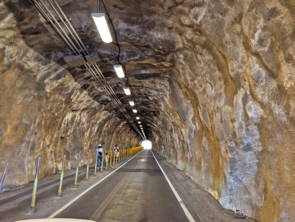 Entry Tunnel into Diamond Head State Monument Honolulu Oahu Hawaii 2