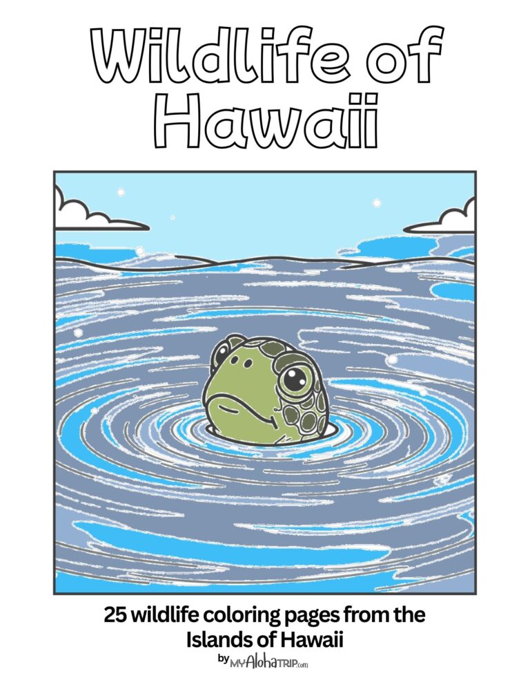Hawaii Wildlife Coloring Book (1)