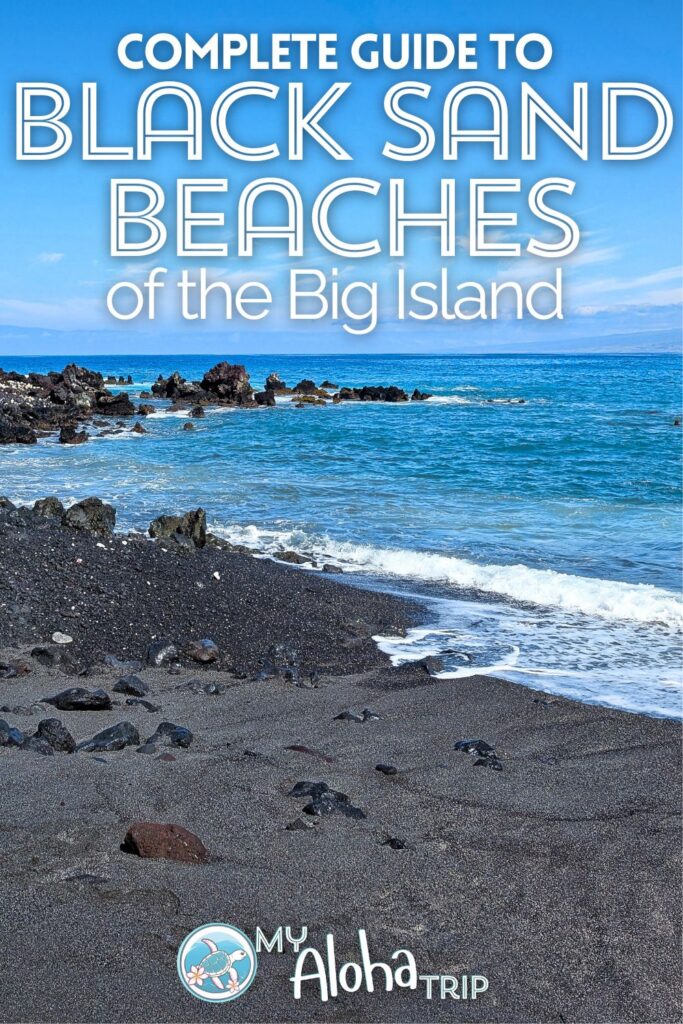 The unique black sand beaches on the Big Island are perfect for turtle sightings, snorkeling, and quiet escapes, but not all are for visitors. See where to find black sand beaches on the Big Island and how to plan your visits, including seeing honu resting on the warm sands.