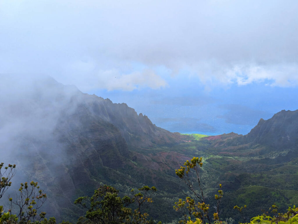 Kalalau Valley Pihea Trail Kokee State Park Kauai Hawaii