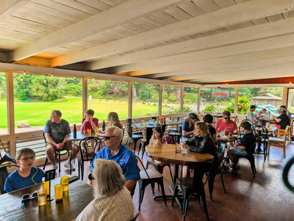 Kokee Lodge Restaurant Kokee State Park Kauai Hawaii